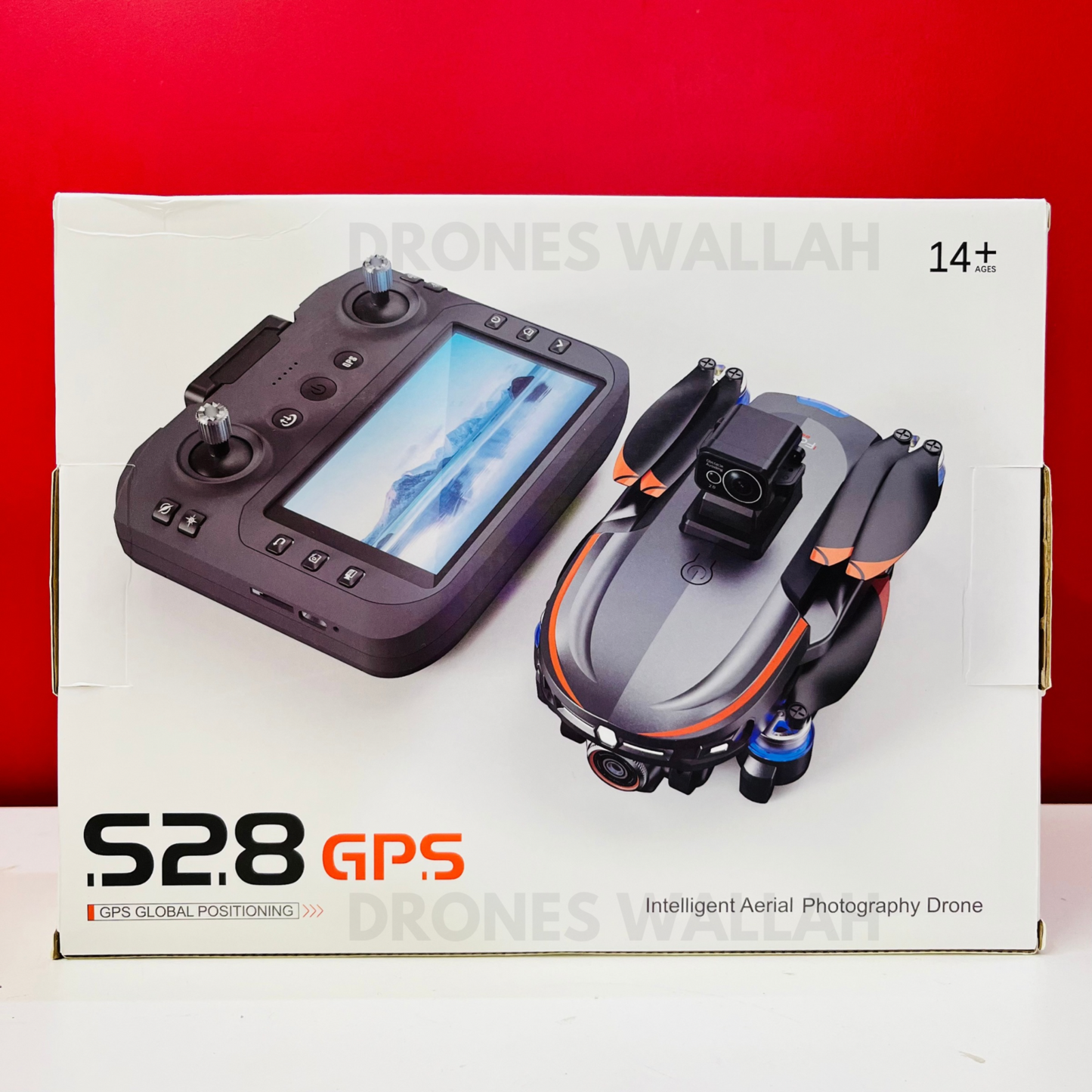 S28 GPS DRONE WITH IN DISPLAY REMOTE & MEMORY CARD