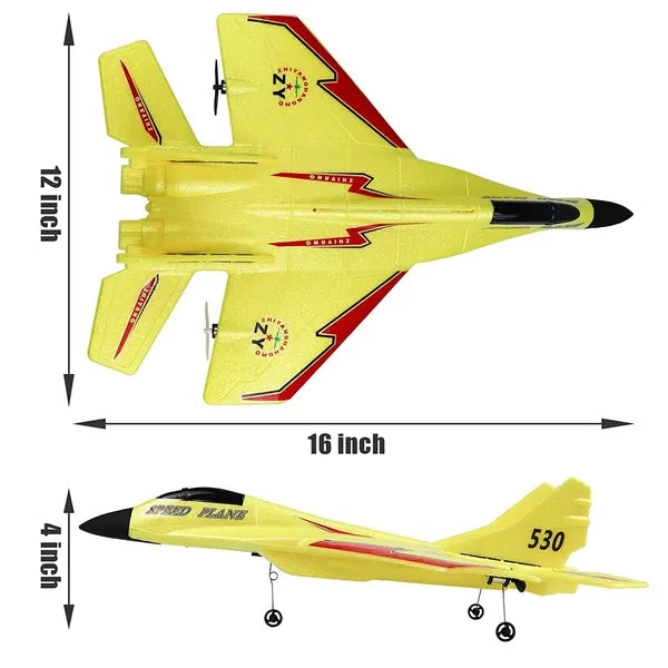 High-Speed RC Fighter Jet Plane with Remote Control