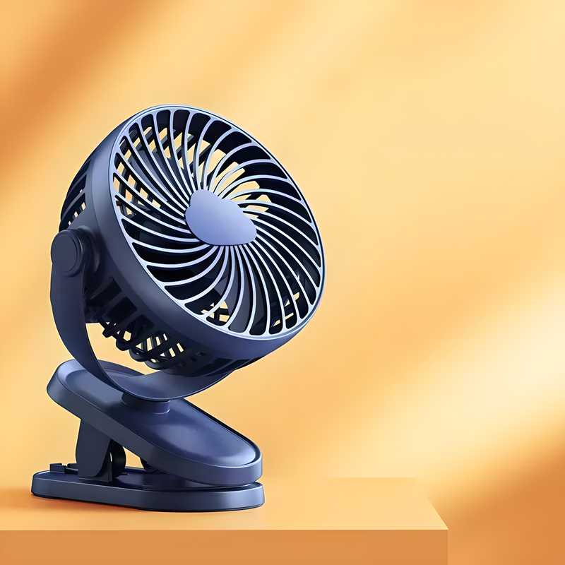 Super Airflow, Silent USB Portable Desktop Fan.