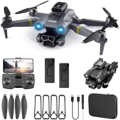 Y3 Max 4K Dual Camera Foldable Drone with Optical Flow & Gesture Control