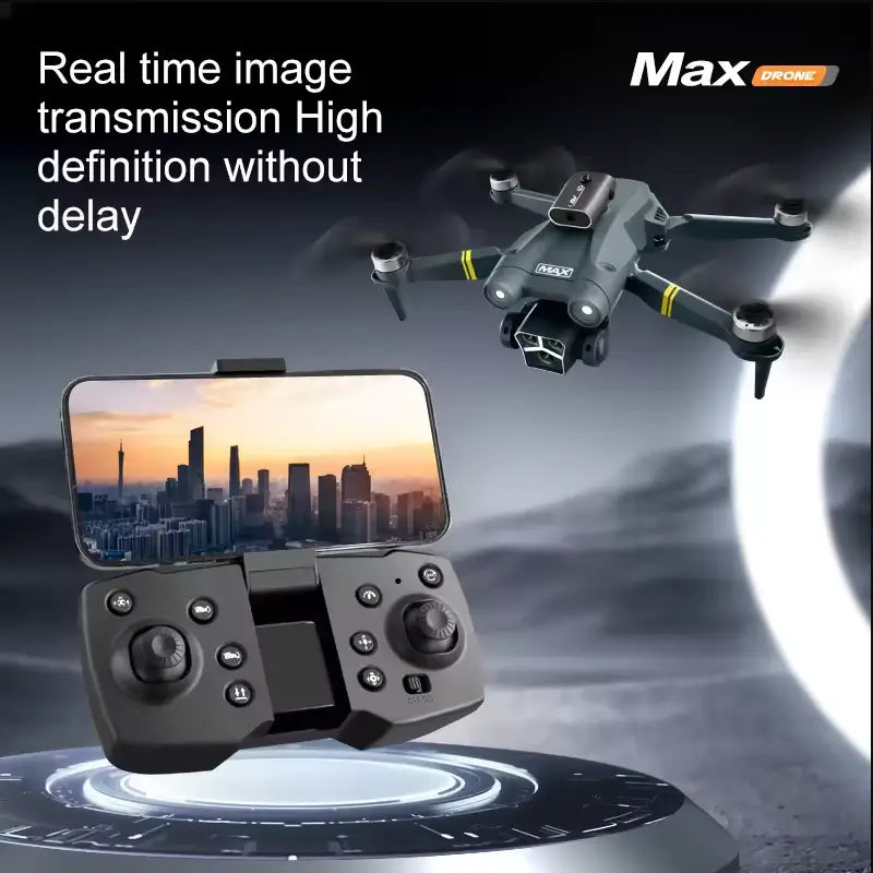 Y3 Max 4K Dual Camera Foldable Drone with Optical Flow & Gesture Control