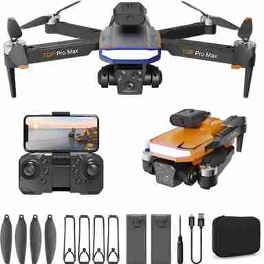 P18 Pro Drone – 4K Dual Camera Foldable Quadcopter with GPS & Obstacle Avoidance